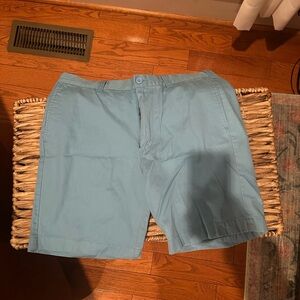 J. Crew Light Blue Flat Front Shorts